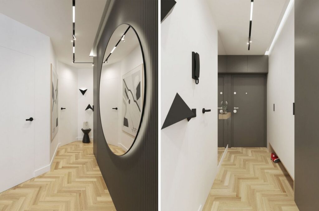 Projektowanie wnętrz — Mieszkanie Lublin, zdjęcie 5 · PASS Architekci